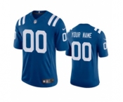 Men's Colts Custom Royal 2020 Football Stitched Vapor Limited Jersey