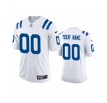 Men's Colts Custom White 2020 Football Stitched Vapor Limited Jersey