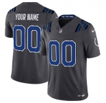 Men's Indianapolis Colts Active Player Custom Dark Gray 2026 F.U.S.E. Rivalries Collection Limited Football Stitched Jersey