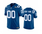 Men's Indianapolis Colts Customized Blue 2023 F.U.S.E 40th Anniversary Vapor Untouchable Football Stitched Jersey