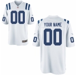 Nike Men's Indianapolis Colts Customized Game White Jersey