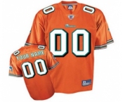 Miami Dolphins Customized Jerseys Orange jerseys