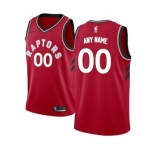 Toronto Raptors Red Swingman Custom Basketball Jersey - Icon Edition
