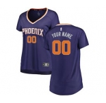 Women's Phoenix Suns Purple Custom Basketball Jersey - Icon Edition
