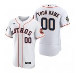 Men's Houston Astros Active Player White 2022 World Series Flex Base Stitched Jersey