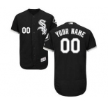 Men's Chicago White Sox Customized Alternate Black Flex Base Custom Baseball Baseball Jersey
