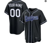 Los Angeles Dodgers Custom 2026 Black Carbon Fashion Limited Jersey