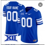 Men's  Custom Name Number NCAA 2026 F.U.S.E. Vapor Limited Stitched Football Jersey Blue