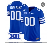 Men's Custom Name Number NCAA 2026 F.U.S.E. Vapor Limited Stitched Football Jersey Blue