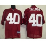 Reebok Arizona Cardinals #40 Pat Tillman Red Jersey