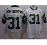 Philadelphia Eagles #31 Wilbert Montgomery White Throwback Jersey