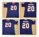 Mens New York Giants #20 Joe Morris Mitchell & Ness Retired Player Vintage Jersey - Royal Blue