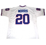 Mens New York Giants #20 Joe Morris Mitchell & Ness Retired Player Vintage Jersey - White