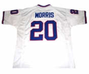 Mens New York Giants #20 Joe Morris Mitchell & Ness Retired Player Vintage Jersey - White