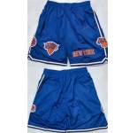 Men's New Yok Knicks Royal Shorts