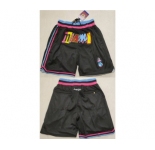 Men's Miami Heat Black Shorts (Run Small)