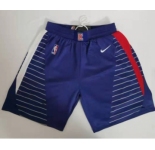 Clippers Blue Swingman Shorts