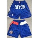 Men's Los Angeles Clippers Blue Shorts