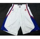 Men's Los Angeles Clippers White Swingman Shorts