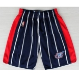 Houston Rockets Blue Throwback Short