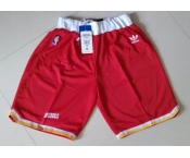 Houston Rockets Red Throwback Short