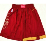 Men's Houston Rockets Red 2021 Nike City Edition Swingman Stitched NBA Shorts