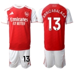 Men's Arsenal F.C #13 Kepa Arrizabalaga 2026 Red Home Soccer Jersey Suit