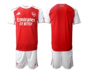 Men's Arsenal F.C Blank 2026 Red Home Soccer Jersey Suit