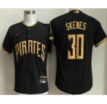 Youth Pittsburgh Pirates #30 Paul Skenes Black 2026 City Connect Stadium Jersey