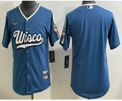 Youth Milwaukee Brewers Blank Blue 2026 City Connect Stadium Jersey