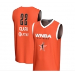 Caitlin Clark #22 Orange GameDay Greats Unisex 2024 WNBA All-Star Game Linghtweinght Replica jerseys
