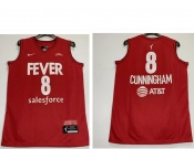 Men's Indiana Fever #8 Sophie Cunningham Red Edition Victory Stitched Jersey
