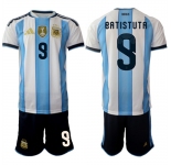 Men's Argentina #9 BATISTUTA National Team FIFA x World Cup 2026 Home White On Field Jersey