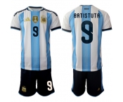 Men's Argentina #9 BATISTUTA National Team FIFA x World Cup 2026 Home White On Field Jersey