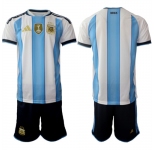 Men's Argentina Blank National Team FIFA x World Cup 2026 Home White On Field Jersey