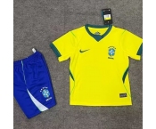 Youth Brazil 2026 Home Jersey Suit
