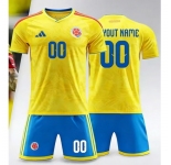 2026 FIFA World Cup Colombia Soccer Home Jersey Custome