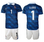 Men's France #1 LLORIS National Team FIFA x World Cup 2026 Home On Field Jersey
