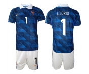 Men's France #1 LLORIS National Team FIFA x World Cup 2026 Home On Field Jersey