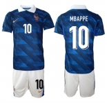 Men's France #10 MBAPPE National Team FIFA x World Cup 2026 Home On Field Jersey
