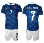 Men's France #7 GRIEZMANN National Team FIFA x World Cup 2026 Home On Field Jersey