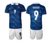 Men's France #9 GIROUD National Team FIFA x World Cup 2026 Home On Field Jersey