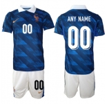 Men's France Custom Navy 2026 Home Soccer Jersey Suit