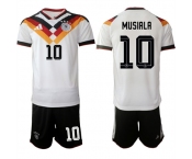 Men's Germany #10 MUSIALA National Team FIFA x World Cup 2026 Home White On Field Jersey