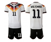 Men's Germany #11 WOLTEMADE National Team FIFA x World Cup 2026 Home White On Field Jersey