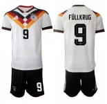 Men's Germany #9 FULLKRUG National Team FIFA x World Cup 2026 Home White On Field Jersey