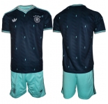 Men's Germany Blank Navy 2026 Away Soccer Jersey Suit