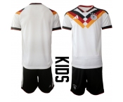 Youth Germany Blank White 2025 26 Home Soccer Jersey Suit
