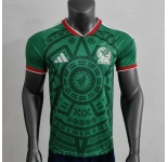 Men's Mexico 2026 Blank Green Jersey
