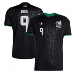 Men's Mexico #9 Raúl Jiménez Black 2026 Soccer Jersey Suit
